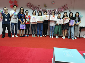秋日暖阳，爱在壹号娱乐 -----记第三季员工生日会